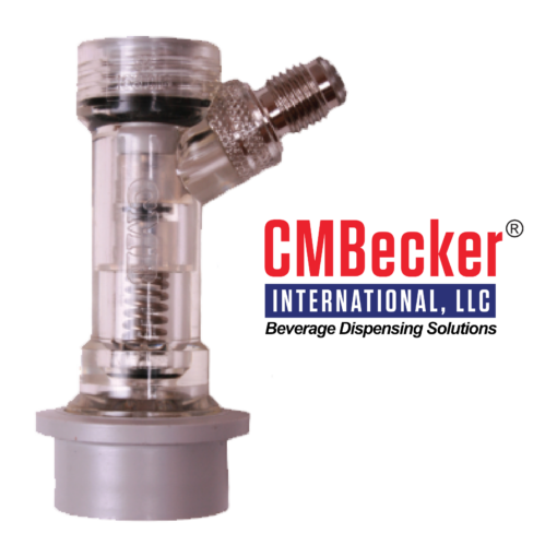 Check Valved Gas Disconnect, Ball Lock